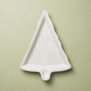 Hearth & Hand Magnolia 10"x13.5" Stoneware Tree Shape Cookie Plate